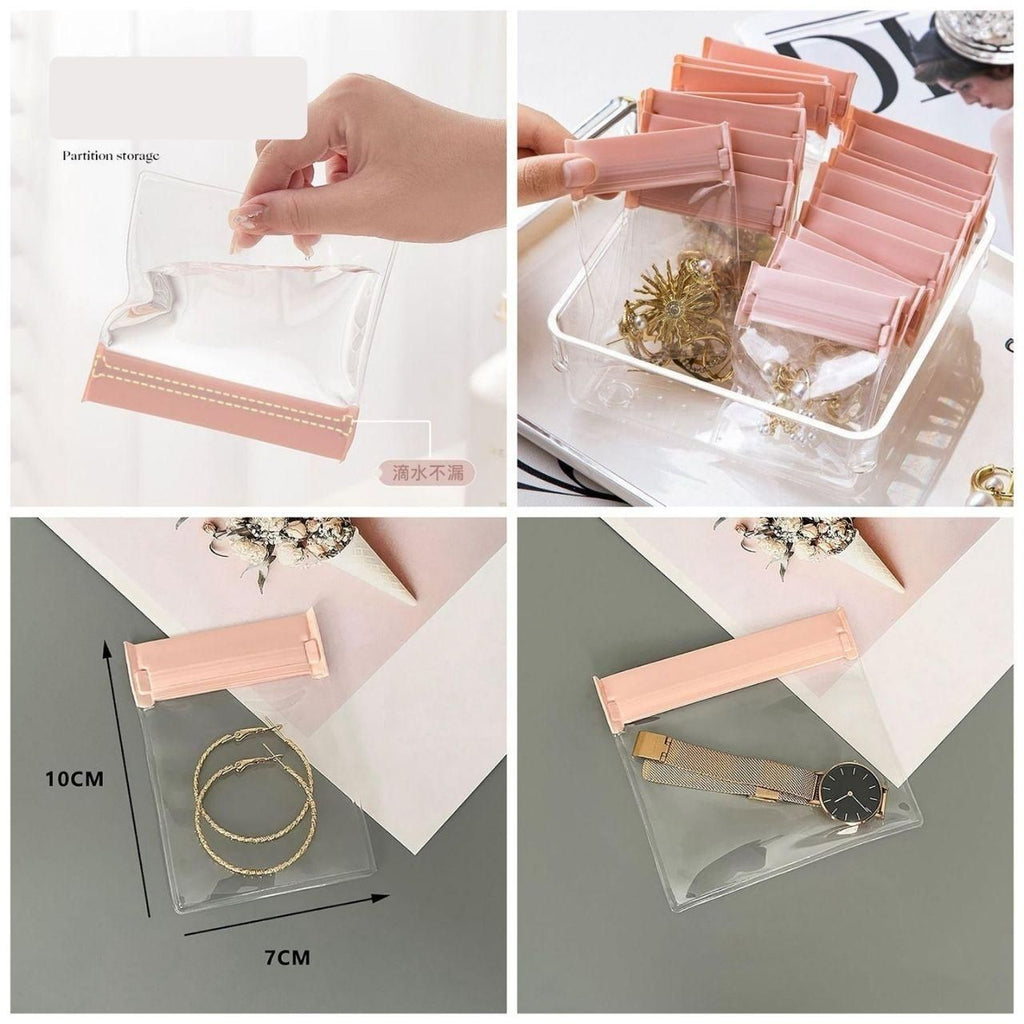 Anti Tarnish Jewellery Bags Pack of 4 - Eazylife India