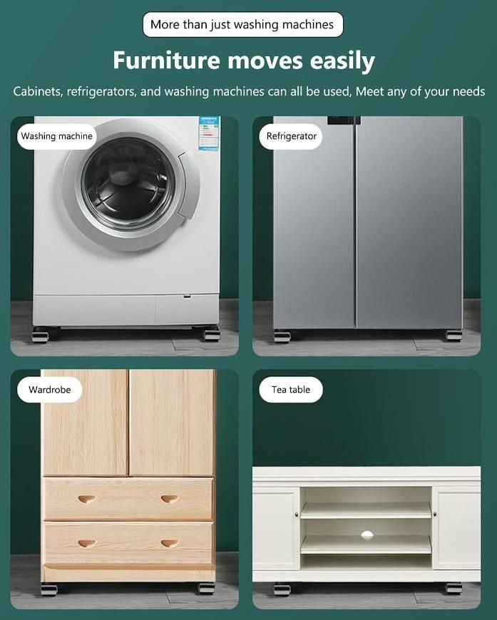 Adjustable Trolley Mount Racks Holder Pair - EasyMove - Eazylife India