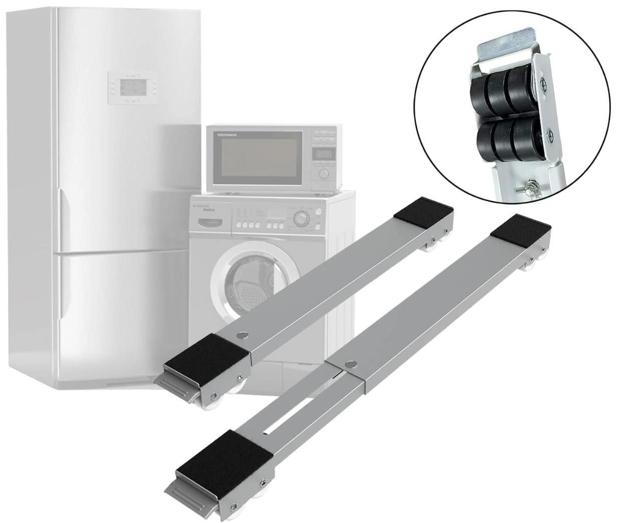 Adjustable Trolley Mount Racks Holder Pair - EasyMove - Eazylife India