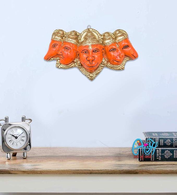 Panchmukhi Hanuman Murti - Handcrafted (Jai Shri Ram) - Eazylife India