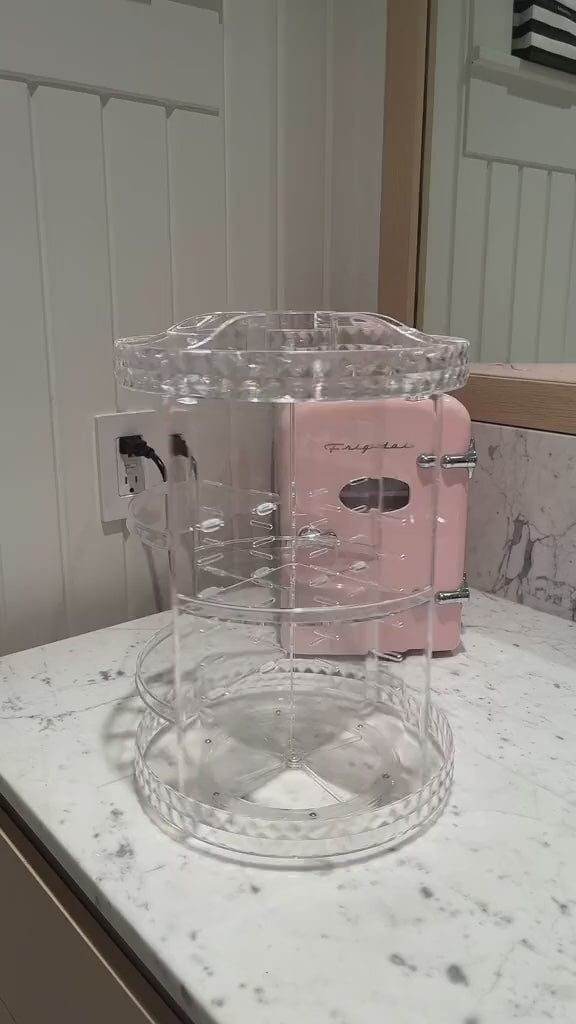 360° Rotating Adjustable Makeup Organizer Box