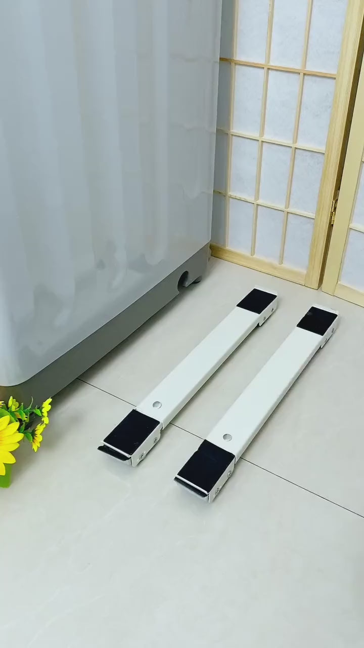 Adjustable Trolley Mount Racks Holder Pair - EasyMove